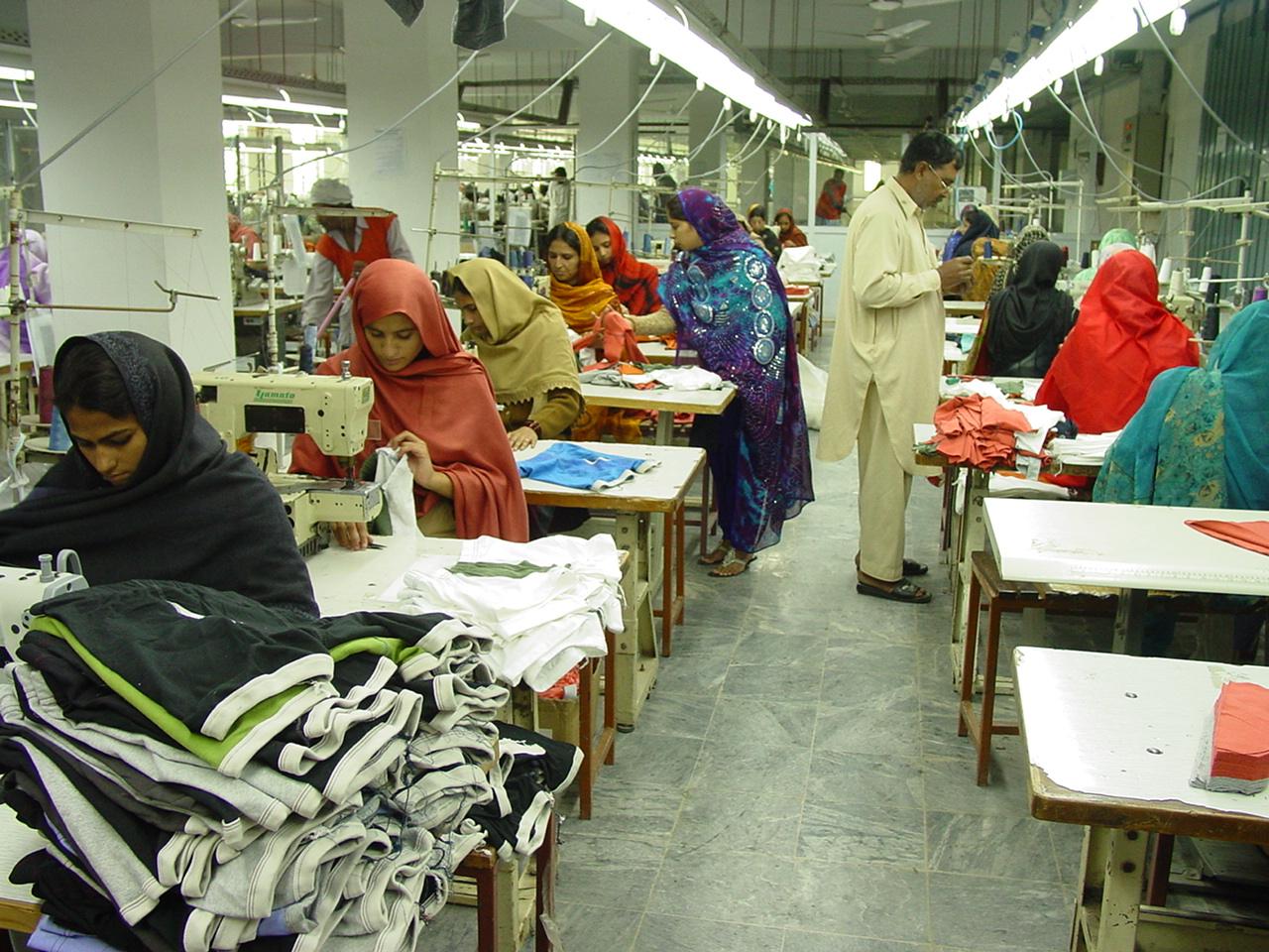 Garment workers, Pakistan. Credit ILO